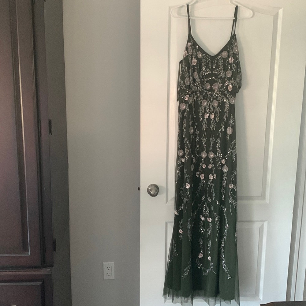 Brand New With Tags Elegant Sequin Gown